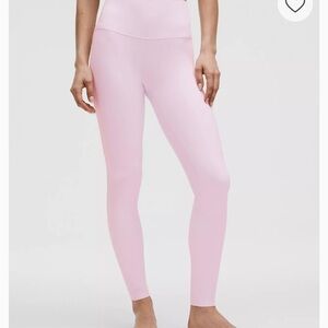 Lululemon - Light Pink High-Waisted Leggings